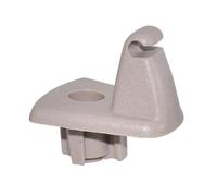 Avant Panneau Ombrage pour Chrysler 300 2005 2006 2007 pour Dodge Charger Magnum 1EJ51BD1AA : 2 Clips De Pare-Soleil De Rechange(Beige 2pcs)