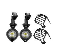 Avant Phare Moto Pour BMW Pour R1200GS Pour ADV Pour K1600 Pour F800GS Pour G310GS Pour E9 Feux Croisement À LED Feu Antibrouillard Auxiliaire Pour Moto(Light and cover)