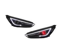 Avant Phare Voiture Compatible Avec Ford Pour Focus 2015 2016 2017 2018 1 Paire Phares Avant Stylisés Pour Voiture DRL Dynamic Tuning Light Plug And Play Ensemble Phares Avant