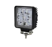 Avant Phares Phares LED pour Voiture, Moto, Tracteur, SUV, ATV, 27 W, 4 Pouces, Feu Antibrouillard, 12 V, 24 V, Barre Lumineuse De Travail À LED Phare Moto(1*Floodlight)
