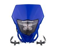 Avant Phares WR250F WR250R WR450F YZ250F YZ450F YZ Pour TTR WR FX MX Phare Avant LED Moto Enduro Compatible Avec Les Modèles Feux Phare Moto(Blue A)
