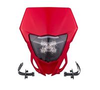 Avant Phares WR250F WR250R WR450F YZ250F YZ450F YZ Pour TTR WR FX MX Phare Avant LED Moto Enduro Compatible Avec Les Modèles Feux Phare Moto(Red A)