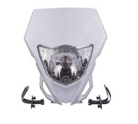Avant Phares WR250F WR250R WR450F YZ250F YZ450F YZ Pour TTR WR FX MX Phare Avant LED Moto Enduro Compatible Avec Les Modèles Feux Phare Moto(White B)