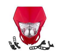 Avant Phares WR250F WR250R WR450F YZ250F YZ450F YZ Pour TTR WR FX MX Phare Avant LED Moto Enduro Compatible Avec Les Modèles Feux Phare Moto(Red B)