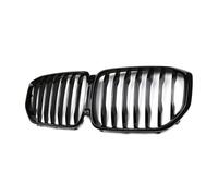 Avant Pour Grilles De Course Pour BMW Pour X5 Série G05 18-20 Grille De Radiateur Avant Capot ABS Racing Grill 1-lame Noir Brillant Calandre Avant