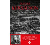 Avant que la mémoire s'efface. Quelques propos maritimes - Olivier de Kersauson - Le Cherche-Midi - broché - Dictionnaire et encyclopédie