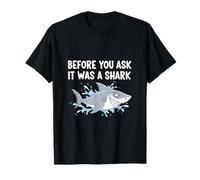 Avant Que Vous ne demandiez, c'était drôle qu'une Personne amputée d'un Requin Soit amputée T-Shirt