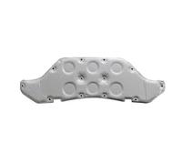 Avant Tapis insonorisant Pour Benz Pour GLA Pour H247 2020 Voiture Avant Moteur Capot Isolation Coton Tampon Phonique Chaleur Tapis Mousse Insonorisant Coton Avec Boucle(Argent)