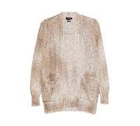 Avant Toi - Cardigan en coton à col en V - Femme - Pulls - Beige - Taille: 40 FR