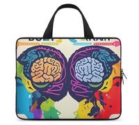 Avantage du cerveau gauche et droit pour ordinateur portable, housse durable et résistante à l'eau, pour ordinateur portable ou tablette