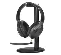 Avantalk Aria Podio 3 - Casque sans Fil Bluetooth Multipoint avec Micro Antibruit Amovible & Sidetone pour Appels Clairs, PC & Smartphone, Son EQ, Batterie 55h, Station de Charge, Larges Oreillettes