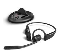 Avantalk Lingo N21 - Casque sans Fil Open-Ear avec Micro Perche Antibruit & Station de Charge, Écouteurs Bluetooth 5.3 pour PC, Ordinateur & Téléphones, 15h Autonomie, Léger & Confortable