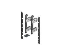 Hettich Kit de raccord pour façade de tiroir à l'anglaise AvanTech YOU H187 mm Anthracite