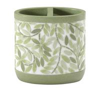 Avanti Linens Accessoires Essentiels de Salle de Bain, Porte-Brosse à Dents, Vert