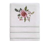Avanti Linens Spring Garden Collection Serviette de Toilette Ivoire