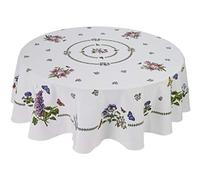 Avanti Portmeirion, Nappe, Motif Jardin botanique, 177,8 cm, Ronde.