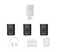 Avantree Audiplex - Ensemble émetteur & récepteurs Audio Multiples sans Fil, Haute portée Faible Latence pour TV, récepteur AV, projecteur, système Sono, église, Diffusion vers 100 Casques Enceintes