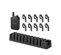 Avantree AudiTour - Système de Visite guidée sans Fil avec 10 Casques Open-Ear, système Audio Facile à Utiliser pour musées et visites guidées, Petits Groupes, écoute assistée