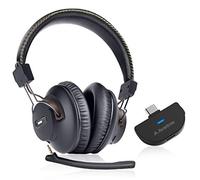 Avantree C519M d'Ecouteurs sans Fil avec Micro Compatible Switch, PS5, MacBook Pro, PC portable USB C, Plug N Play Casque Bluetooth pour Appels, Jeux, Gaming et Musique, 40h d'autonomie