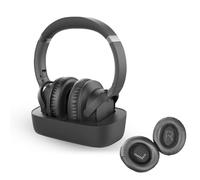 Avantree Ensemble & Coussinets - Casque TV sans Fil Bluetooth pour Regarder la Télévision, Son Clair, Installation Facile, Base de Recharge, 35h Autonomie, Compatible avec Optique, AUX et Bluetooth