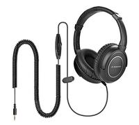 Avantree HF039 - Casque TV Filaire avec Câble Spiralé de 5 m