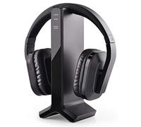 Avantree HT280 Casque sans Fil TV avec Station de Charge Emetteur RF 2.4G, Prise Optique numérique, Casque à Volume élevé Idéal pour Personnes âgées, portée de 30m sans Latence