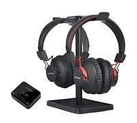 Avantree HT41899 Bluetooth 5.0 Set 2 Casques TV sans Fil avec Émetteur (Numérique Optique Aux RCA Pc USB), Casque Audio sans Fil pour Television 40 H Autonomie, Plug & Play, sans Latence