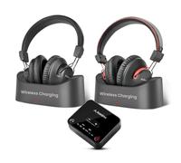 Avantree HT41899 Plus 2 - Deux Casques TV Bluetooth pour Seniors