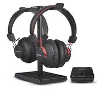 Avantree HT41899 Plus - Casque TV Bluetooth 5.3 Double Qualcomm avec Transmetteur avec aptX Adaptive pour Télévision sans Fil, Contrôles De Volume Individuels, Support Optique Et 50h D’autonomie