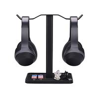 Avantree Neetto HS908 Double Support Casque pour Bureau, Stand et Rangement pour Casques