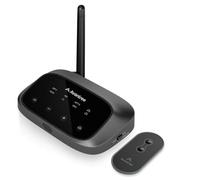 Avantree Oasis Plus 2 - Émetteur Bluetooth 5.3 pour TV avec Contrôle du Volume à Distance, aptX-Adaptive, et Passthrough pour Barre de Son. Compatible avec TV à Ports Optiques ou AUX
