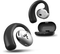 Avantree Pebble - Écouteurs Bluetooth 5.2 avec Crochets d’Oreille, Design Ouvert pour Conscience de l’Environnement et sans Pression, Voix Claire, compatibles avec téléviseurs intelligents Bluetooth