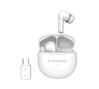 Avantree Reverb Écouteurs sans Fil pour PC, PS5, PS4 & Ordinateurs avec clé USB C & Adaptateur USB, Bluetooth Casque avec Micro antibruit pour des appels clairs, aptX Adaptive pour Faible Latence