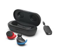 Avantree Sky Ace - Écouteurs de Voyage avec Adaptateur Avion, Bluetooth 5.3 aptX-Adaptive, Faible Latence, Batterie Longue durée - Émetteur et Casque, Utilisation Polyvalente en vol et au Quotidien