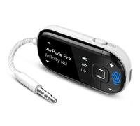 Avantree Voyager - Adaptateur Bluetooth 5.4 pour Avion avec Écran OLED pour Écouteurs et AirPods, Chipset Qualcomm,aptX Adaptive,Support Auracast, Émetteur Audio sans Fil AUX 3,5 mm pour Voyage et Vol