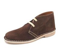 Avarca Bottines Chukka en daim pour femme, marron, 42 EU