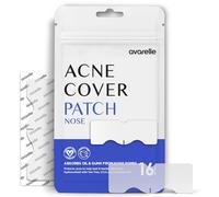 AVARELLE Bandes et patchs anti-comédons pour pores | Bandes nasales hydrocolloïdes Dissolvant de points noirs| avec arbre à thé et niacinamide | pour les pores, l'acné et les taches (BANDEAUX)