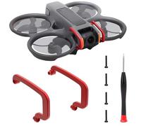 Avata 2 Gimbal Bumper Guard - Protecteur de Lentille Sécurité Caméra pour DJI Avata 2 Accessoires Anti Collision PTZ Barre de Protectio Rouge