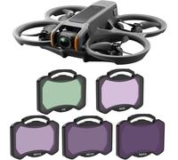 Avata 2 Nd Filtre D'objectif De Caméra À Densité Neutre Pour Dji Avata 2 One Accessoires Set De 5 - (Uv/Nd8/Nd16/Nd32/Nd64)[Zha5220001]896]
