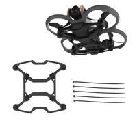 AVATA 2 Protection de châssis en fibre de carbone, armure inférieure anti-collision avec sangle de retenue, accessoires pour drone DJI AVATA 2, résistance à la corrosion et à l'usure