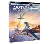 Avatar 2 : La Voie de l'eau [Édition collector 4 disques - 4K Ultra HD + Blu-ray + 2 Blu-ray bonus]