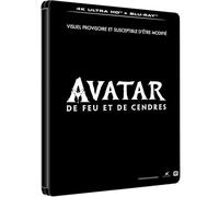 Avatar 3 : De Feu et de cendres - Combo UHD 4K + Blu-ray + blu-ray bonus - Steelbook édition limitée [HD DVD]