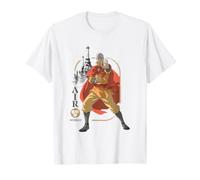 Avatar Aang Air Nomad Action Pose Anime Movie T-Shirt