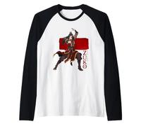 Avatar Aang Fire Lord Zuko Action Pose Anime Movie Manche Raglan