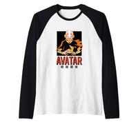 Avatar Aang Flèche Lumineuse Pliant Pose Cadre Éléments Manche Raglan