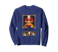 Avatar Aang Flèche Lumineuse Pose Toph Zuko Katara Frame Comic Sweatshirt