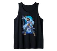 Avatar Aang Katara Water Bending Action Pose Anime Movie Débardeur