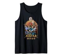 Avatar Aang Team Avatar Group Portrait Anime Movie Débardeur