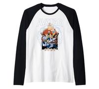Avatar Aang: The Last Airbender Avatar Team Elemental Heroes Manche Raglan