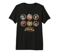 Avatar Aang: The Last Airbender Cast Circles T-Shirt Haut de Gamme